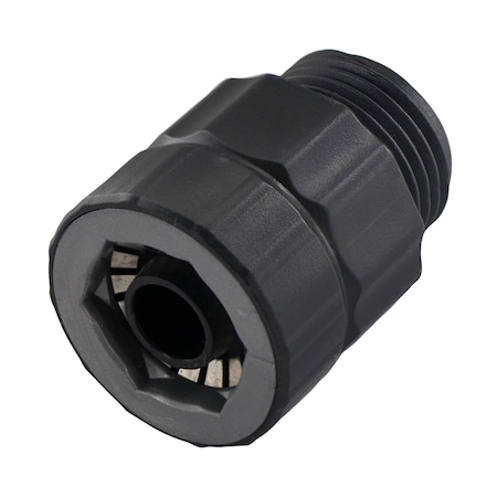 Orbit Orbit Push-Fit 5/8 in. Plastic Threaded Male Hose Mender 56975